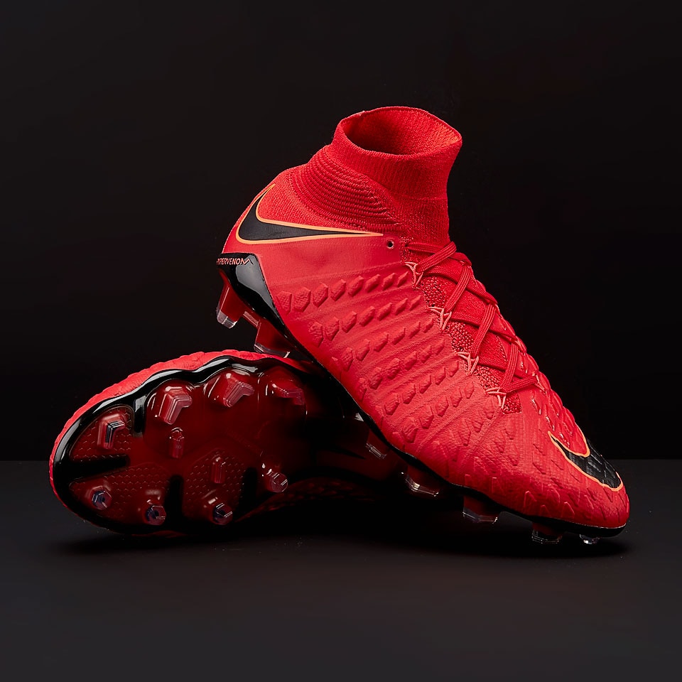 Botas de fútbol - Nike Phantom III DF FG - Rojo/Negro/Crimson - 860643-616 | Pro:Direct Soccer