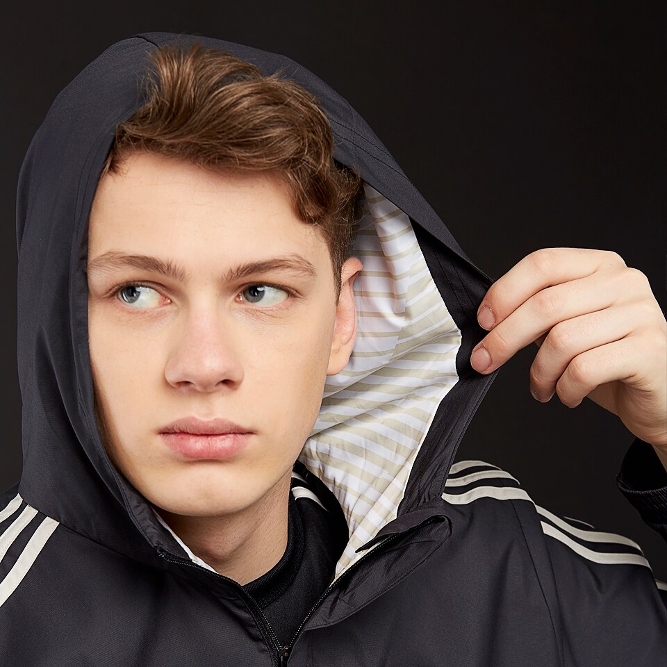 adidas Tango Windbreaker - Black - Mens Clothing - Jackets