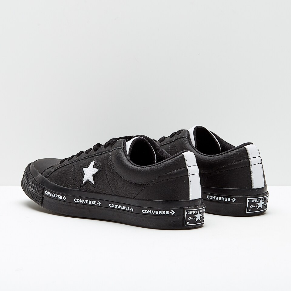 Converse One Star Ox Black White 159721C Pro Direct Soccer