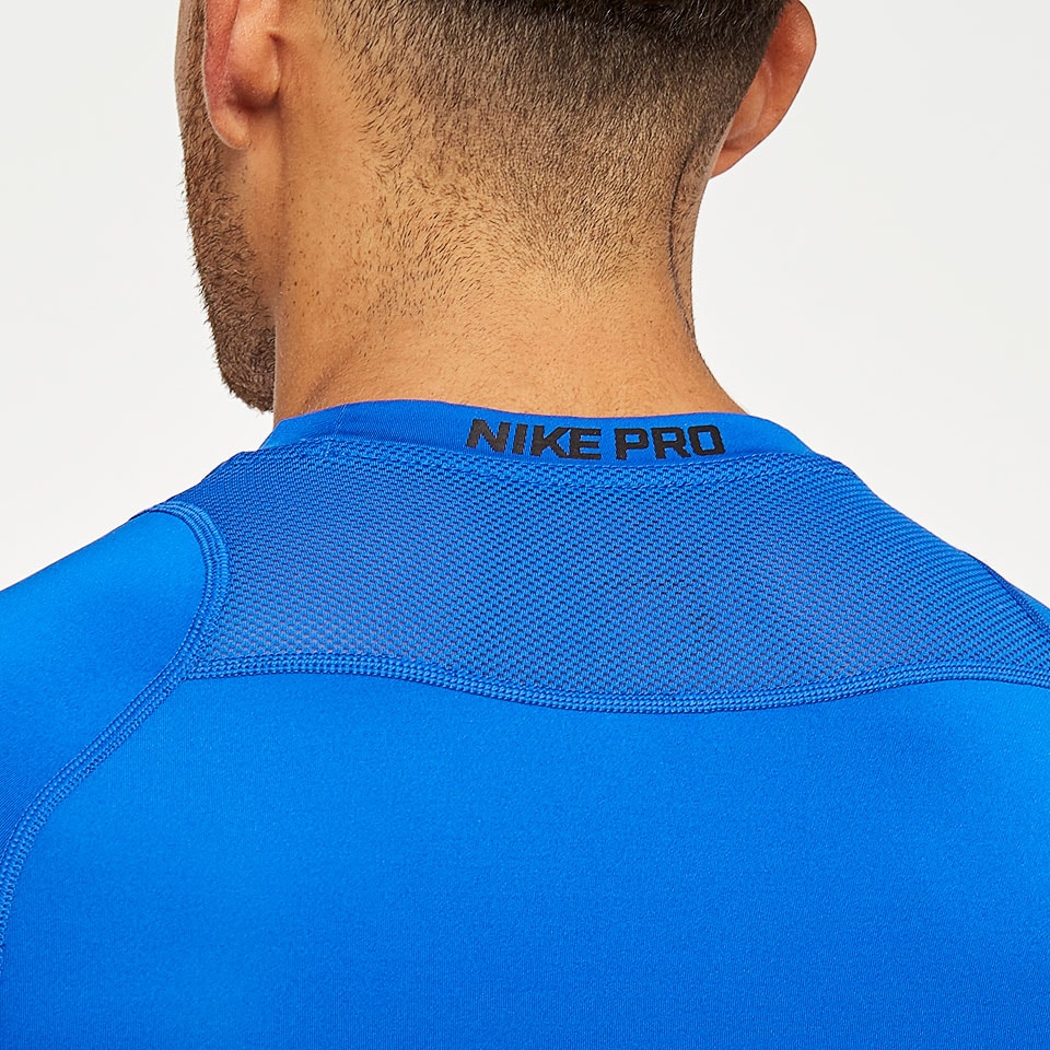 Nike Pro Shortsleeve Compression Top Game Royal/Black/Black Mens