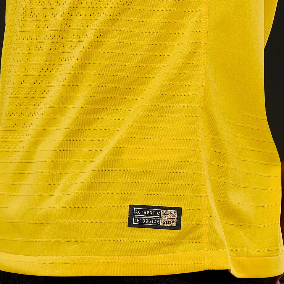 Nike Brazil 2018 Vapor Match Home SS Jersey - Midwest Gold