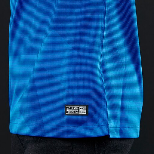 Nike Brazil 2018 Stadium Away SS Jersey - Soar/Midwest Gold image 5 |