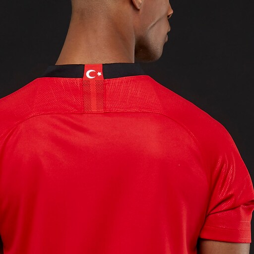 Nike Turkey 2018 Stadium Home SS Jersey - University Red/Black/White image 5 |