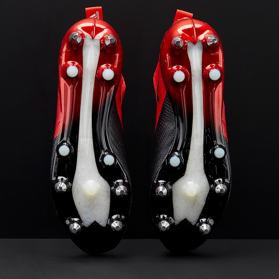 Mens Boots - ADIDAS ACE 17+ PURECONTROL SG - Red/White/Black | Pro