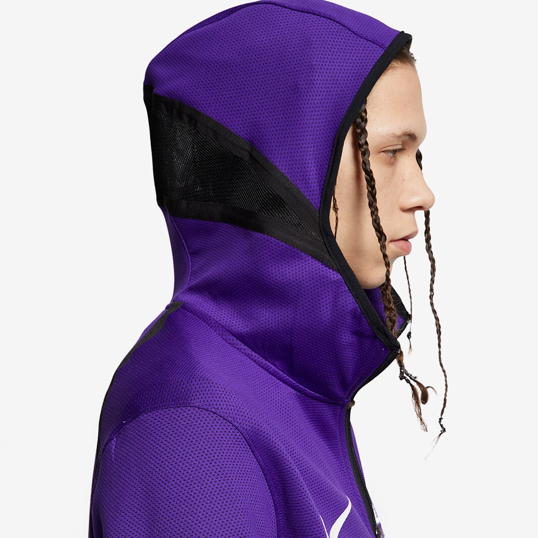 Nike Therma Flex Showtime NBA Lakers Hooded Jacket Purple 899849-504 -  KICKS CREW