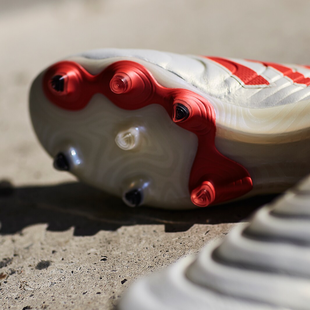 adidas Copa 19+ FG - Off White/Solar Red - Firm Ground
