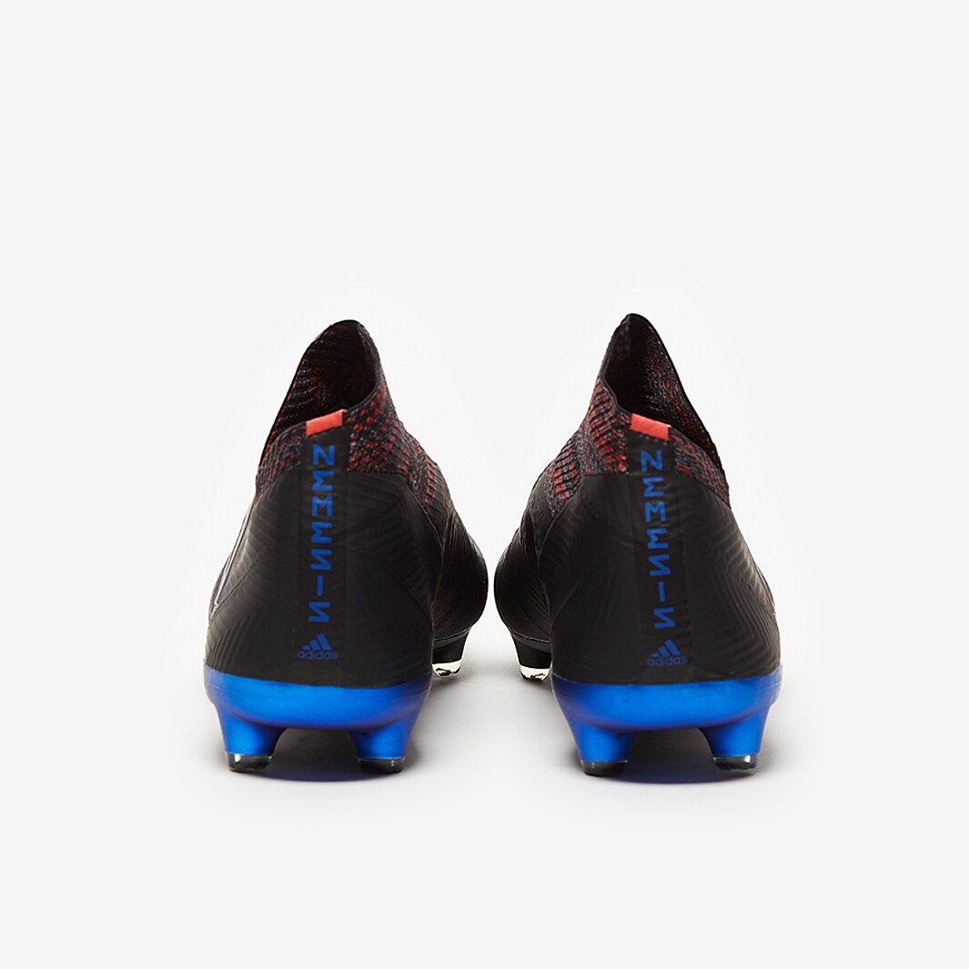 adidas Nemeziz 18+ FG - Core Black/Football Blue - Firm