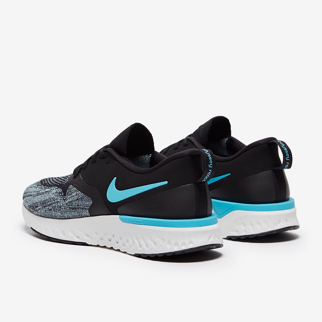 Odyssey react flyknit 2 black outlet blue