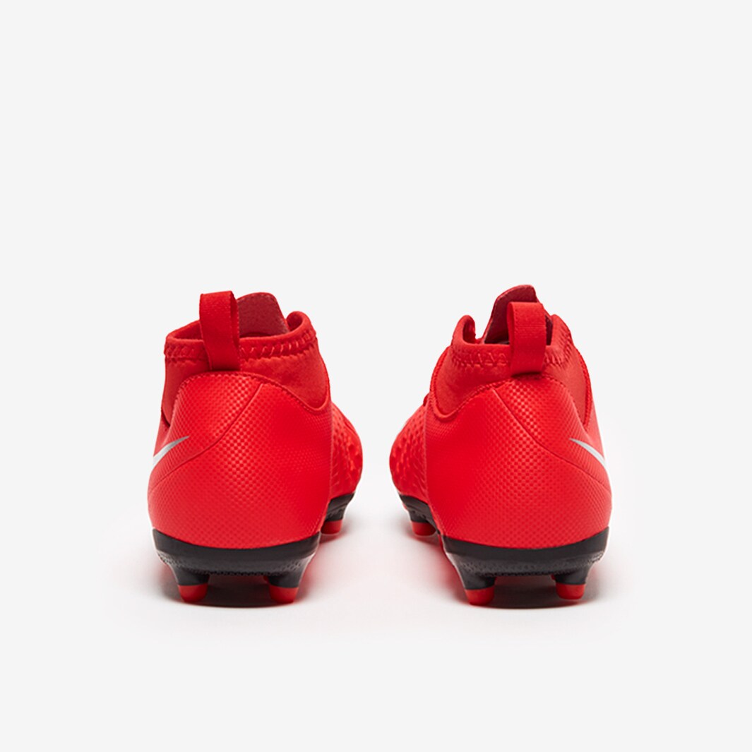 Nike Kids Phantom VSN Club DF FG/MG - Bright Crimson