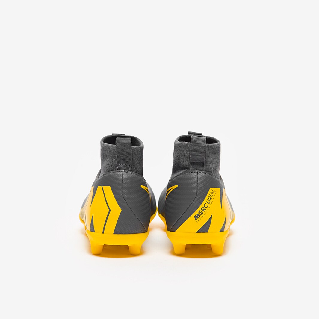 Nike Mercurial シューズ ブラック/イエロー　26 Nike Kids Mercurial Superfly VI Club FG/MG - Dark Grey/Black