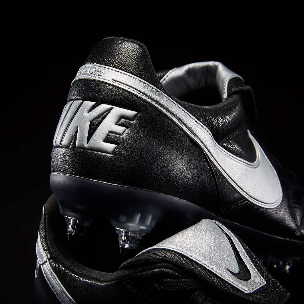 Nike Premier II SG-PRO AC - Black/Metallic Silver/Black - Soft Ground ...