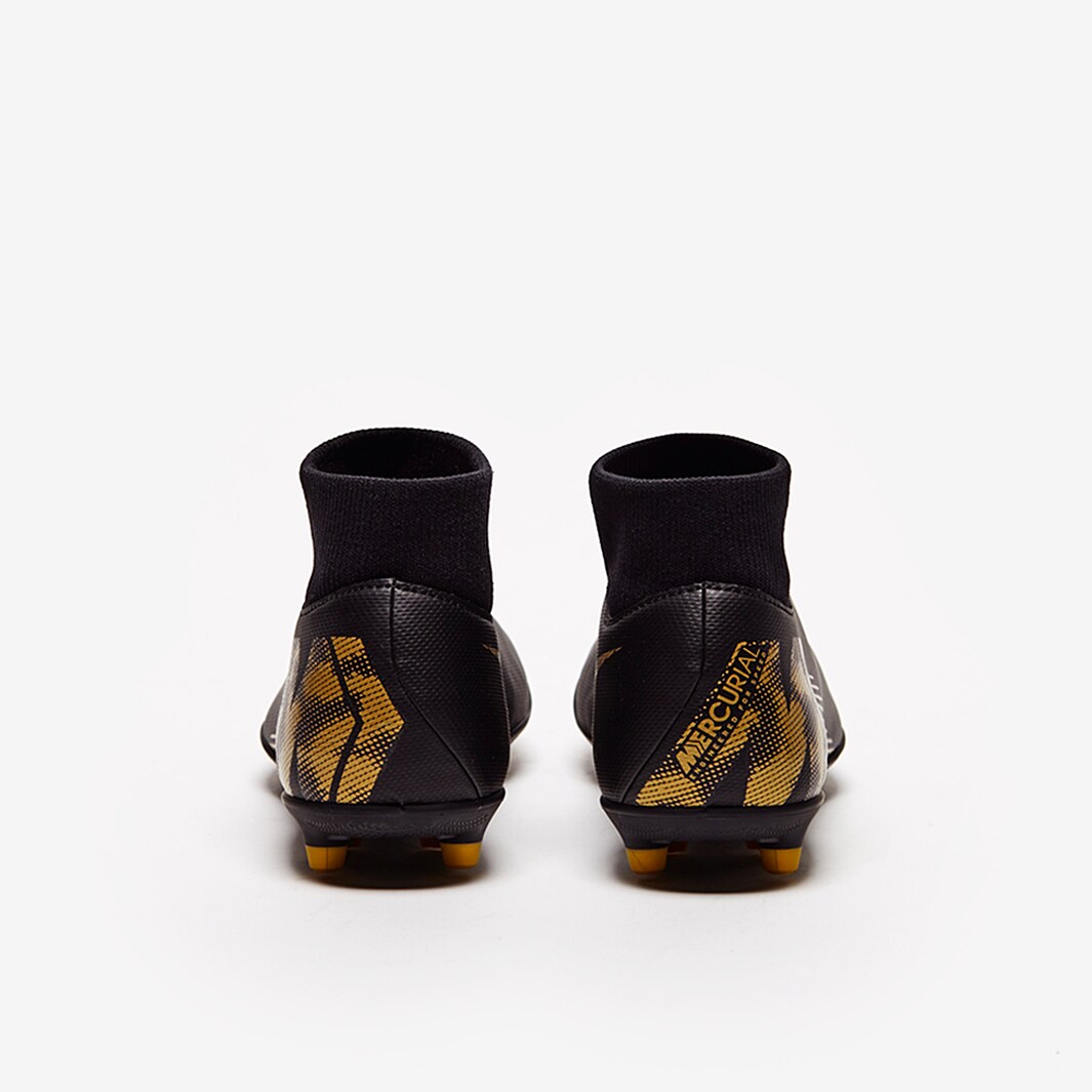 Nike Mercurial Superfly VI Academy TF - Black/Metallic Gold