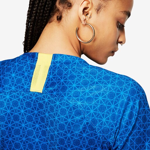 Nike Womens World Cup Brazil 2019 Away Stadium SS Jersey - Soar/Midwest Gold image 5 |