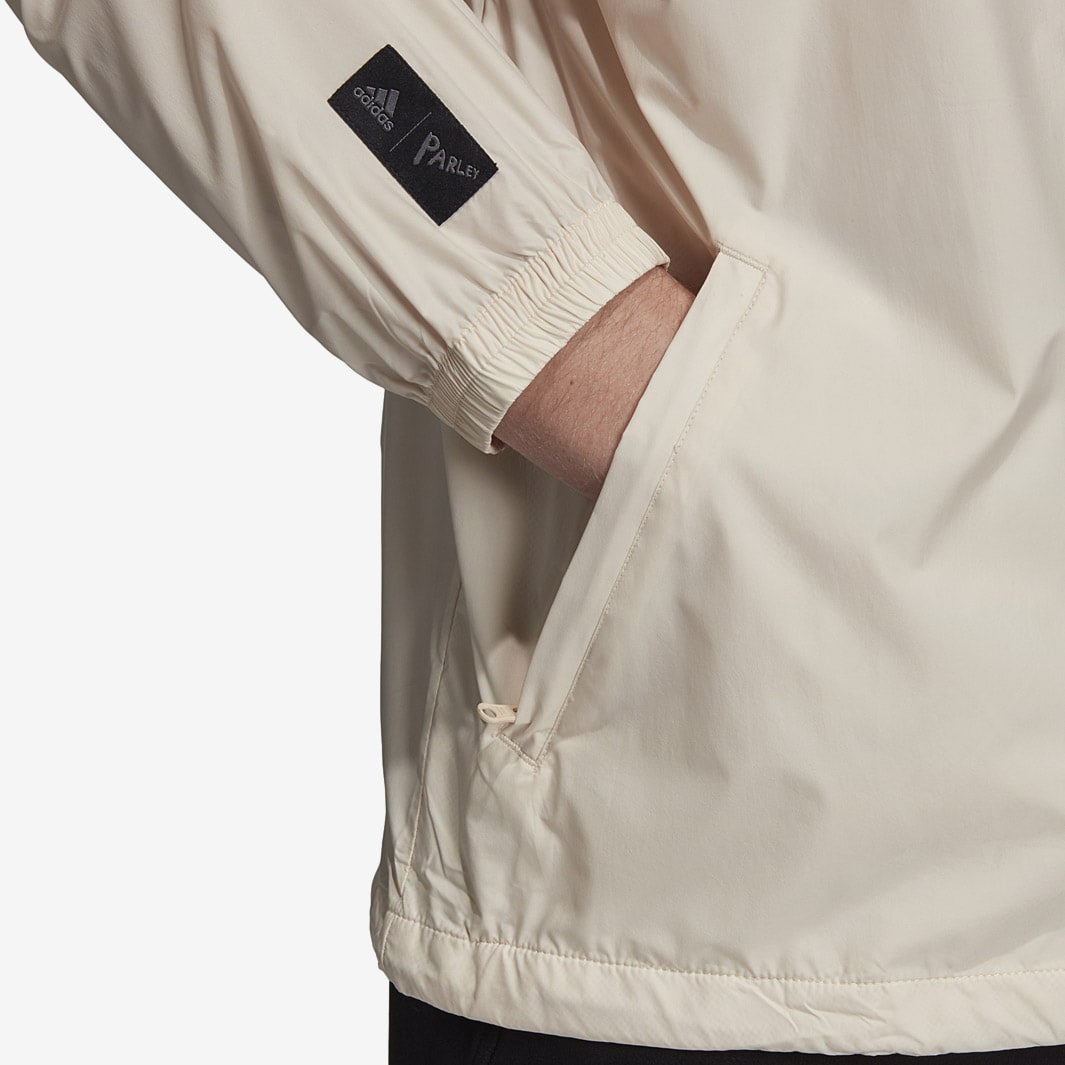 adidas Parley Jacket Linen Mens Clothing DX9290 Pro