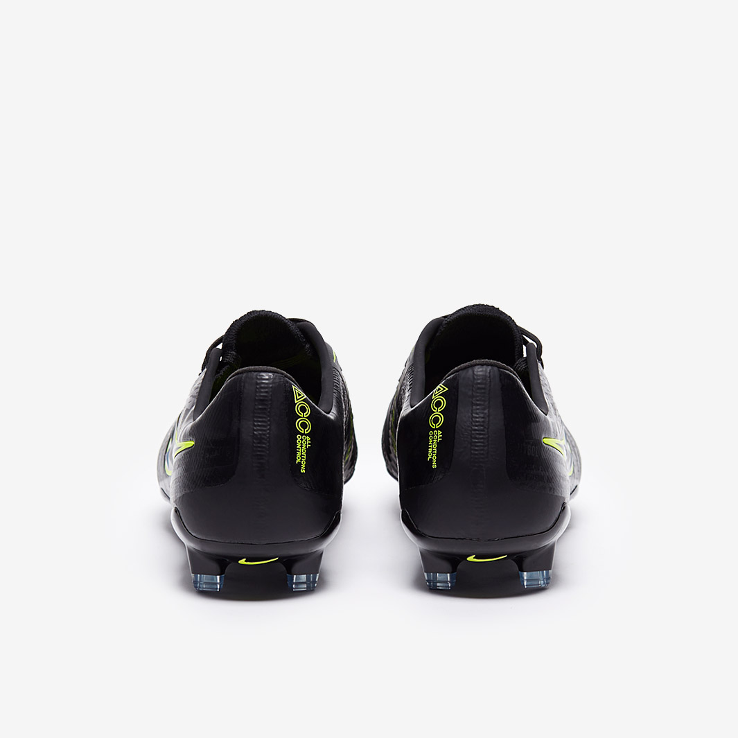 Nike Phantom VNM Elite FG - Black/Volt - Firm Ground - Mens Soccer 