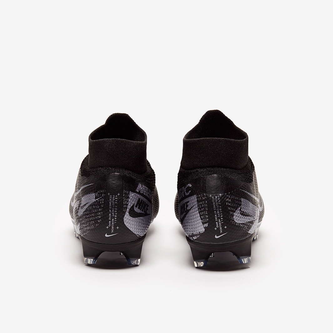 Nike Mercurial Superfly VII Pro FG - Black/Metallic Cool