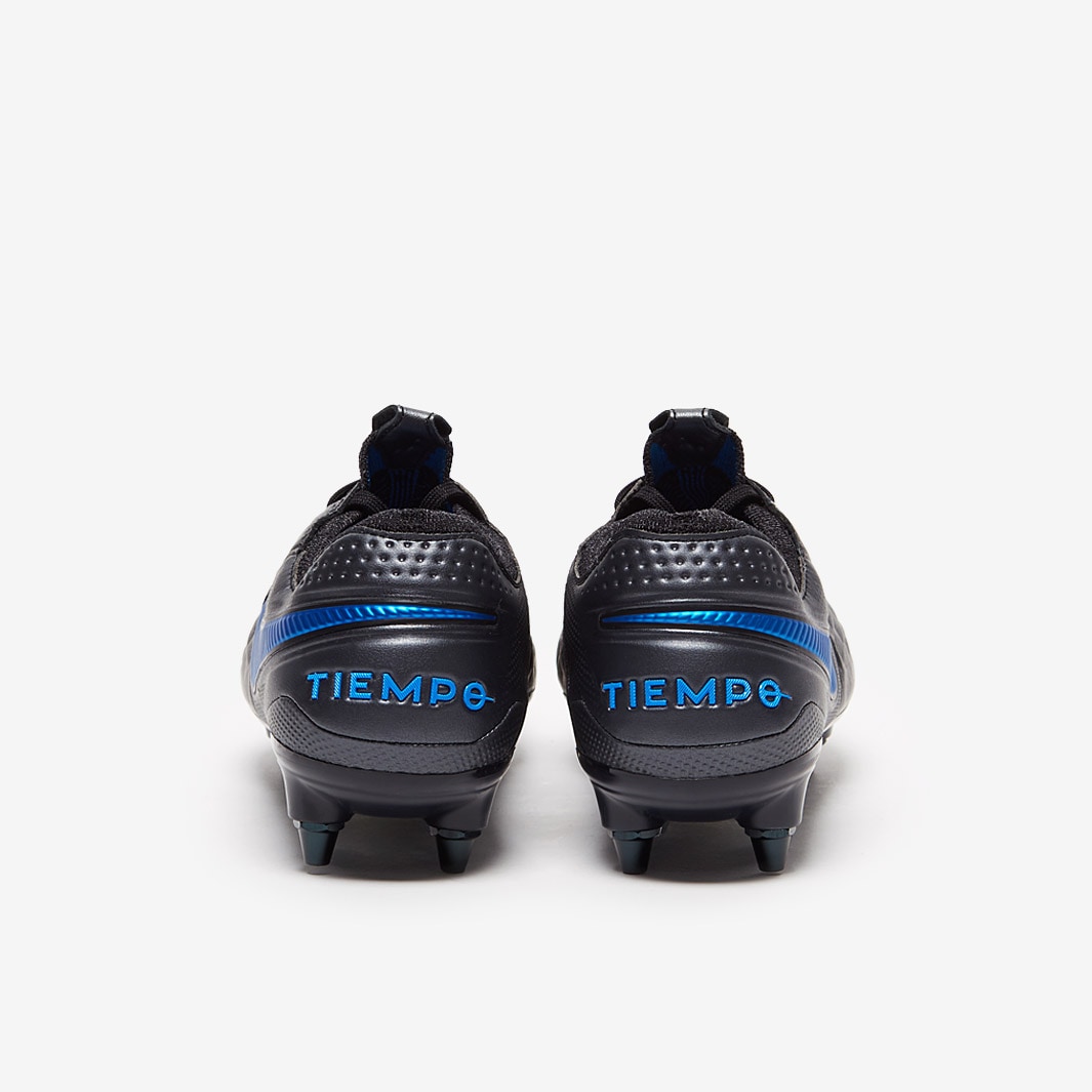 Nike Tiempo Legend VIII Elite SG-PRO AC - Black/Blue Hero - Soft
