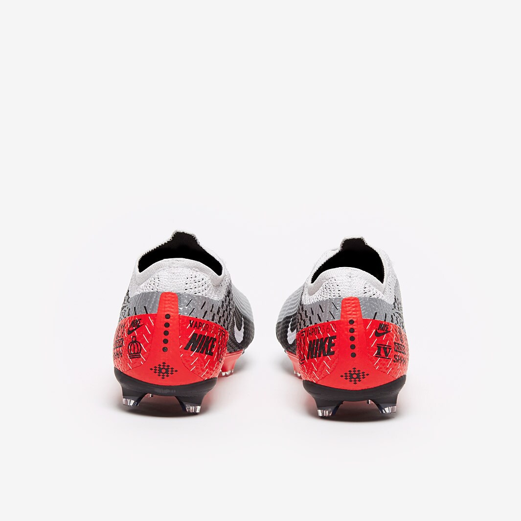 Kids Nike Neymar Mercurial Vapor 13 Elite FG - Chrome/Black/Red