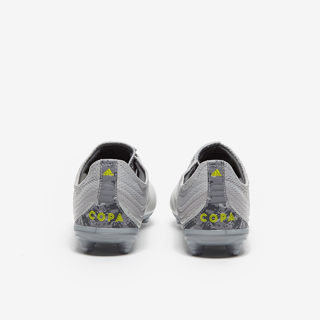 adidas Kids Copa 20.1 FG - Silver/Solar Yellow - Firm Ground