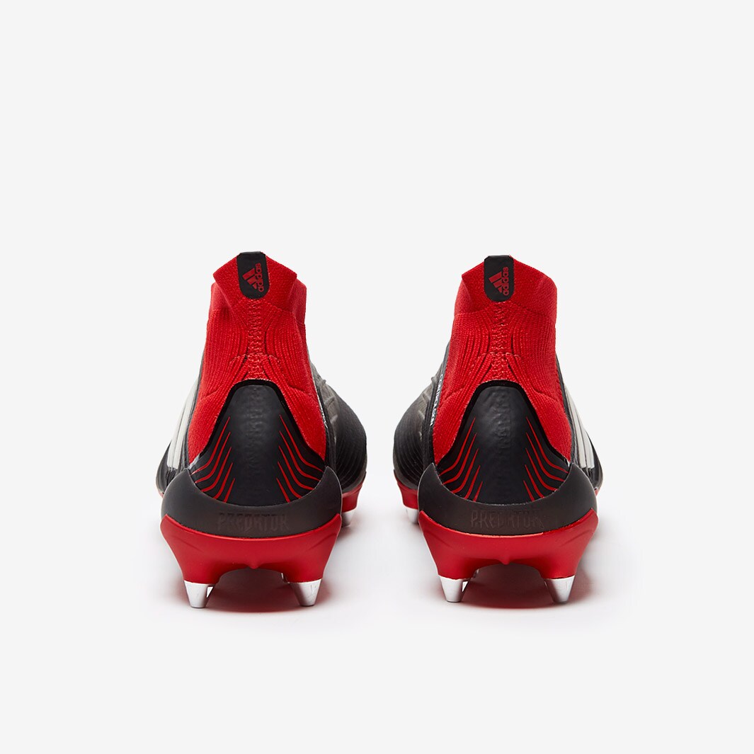 adidas Predator 18+ SG - Core Black/White/Red - Soft Ground