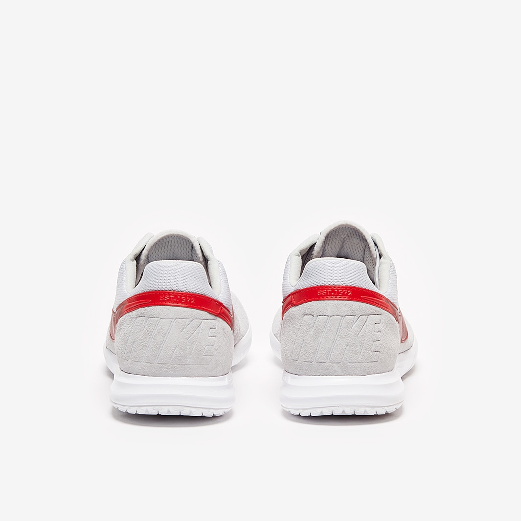 NIKE - 公式戦着用可 NIKE Premier sala ルナガト プレミア IC TF Nike Premier II Sala - Pure Platinum/University Red/White
