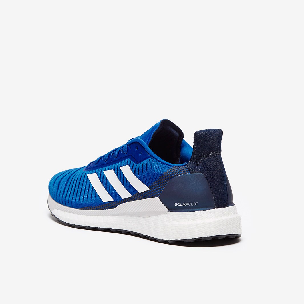 adidas Solar Glide 19 Blue/Ftwr White/Collegiate Navy Mens