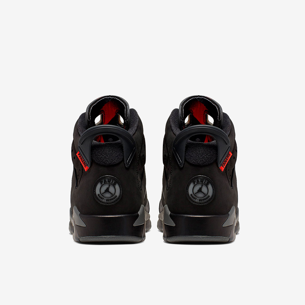 Chaussures Enfant Air Jordan Retro PSG GS Fer/Noir/Infra rouge