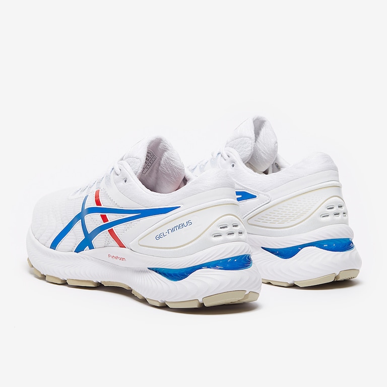 ASICS Gel-Nimbus 22 Tokyo Weiß/Electric Blau Herrenschuhe