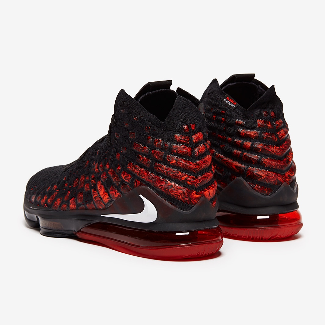 nike lebron 17 black red