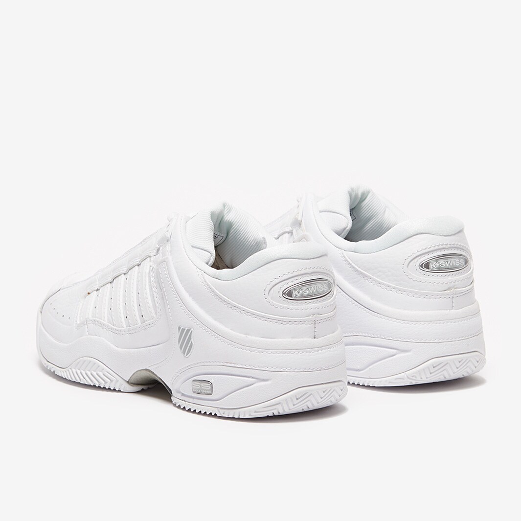 KSwiss Defier RS White/High Rise Mens Shoes ProDirect Tennis
