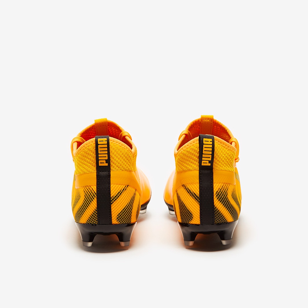 Puma One FG/AG Ultra Yellow/Puma Black/Orange Alert Firm