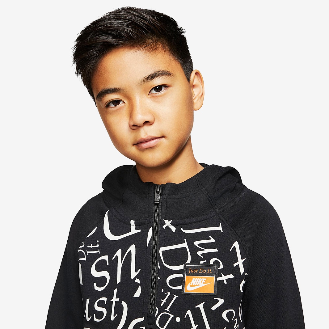 boys all black nike