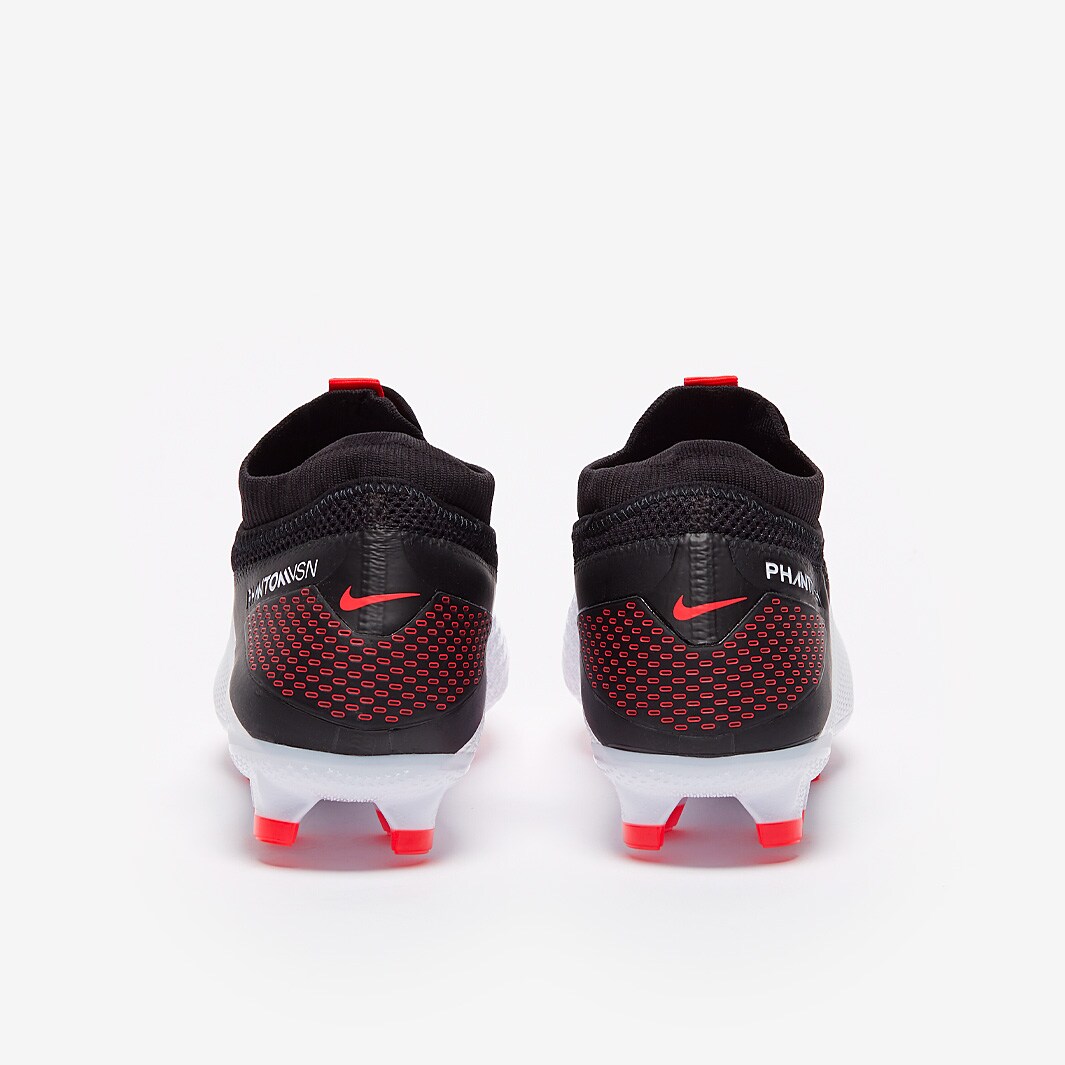 Nike Phantom VSN II Pro DF FG - White/Black/Laser Crimson
