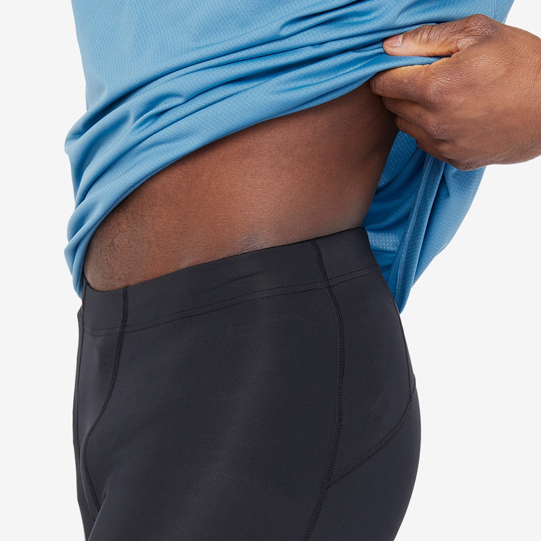 2XU Run Dash Compression Tights Schwarz/Denim Reflective