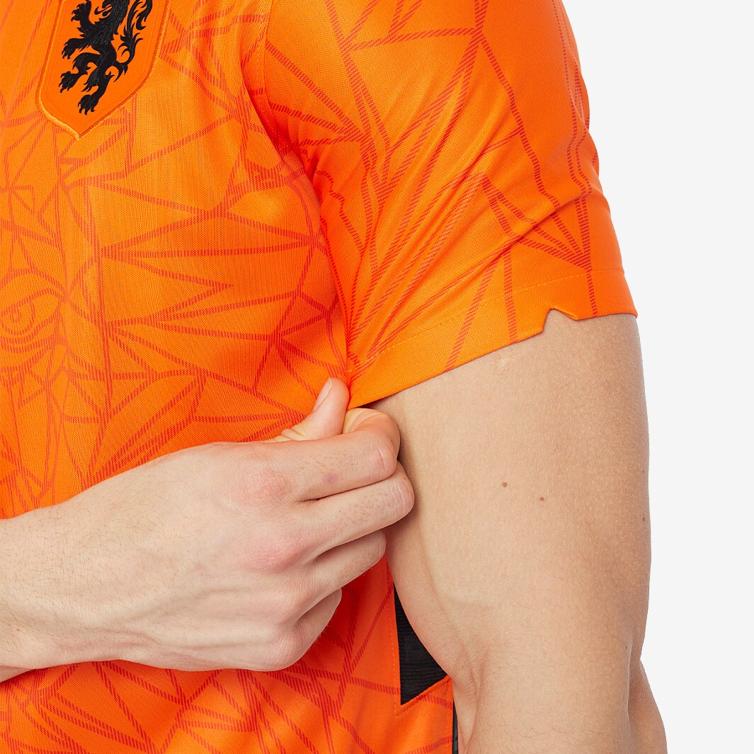 Nike Netherland KNVB Breathe Stadium Home 20/21 T-Shirt Orange