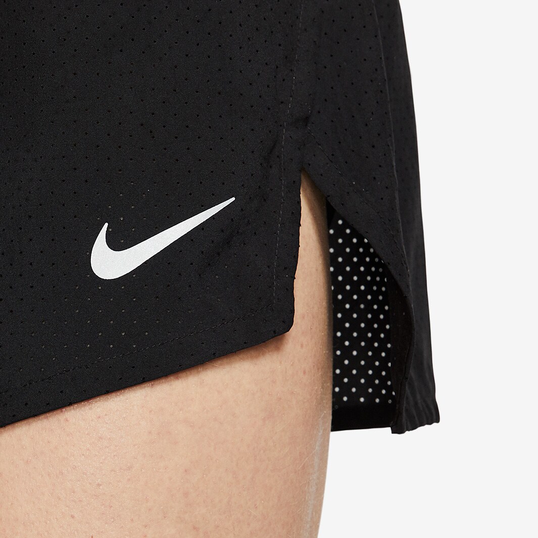 Nike Fast 2" Short Black/Reflective Silv Mens Clothing