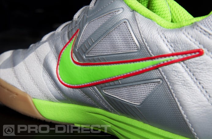 Nike Football Boots Nike5 Lunargato football trainers soccer shoes Indoor Futsal Platinum Green Red Pro Direct Soccer