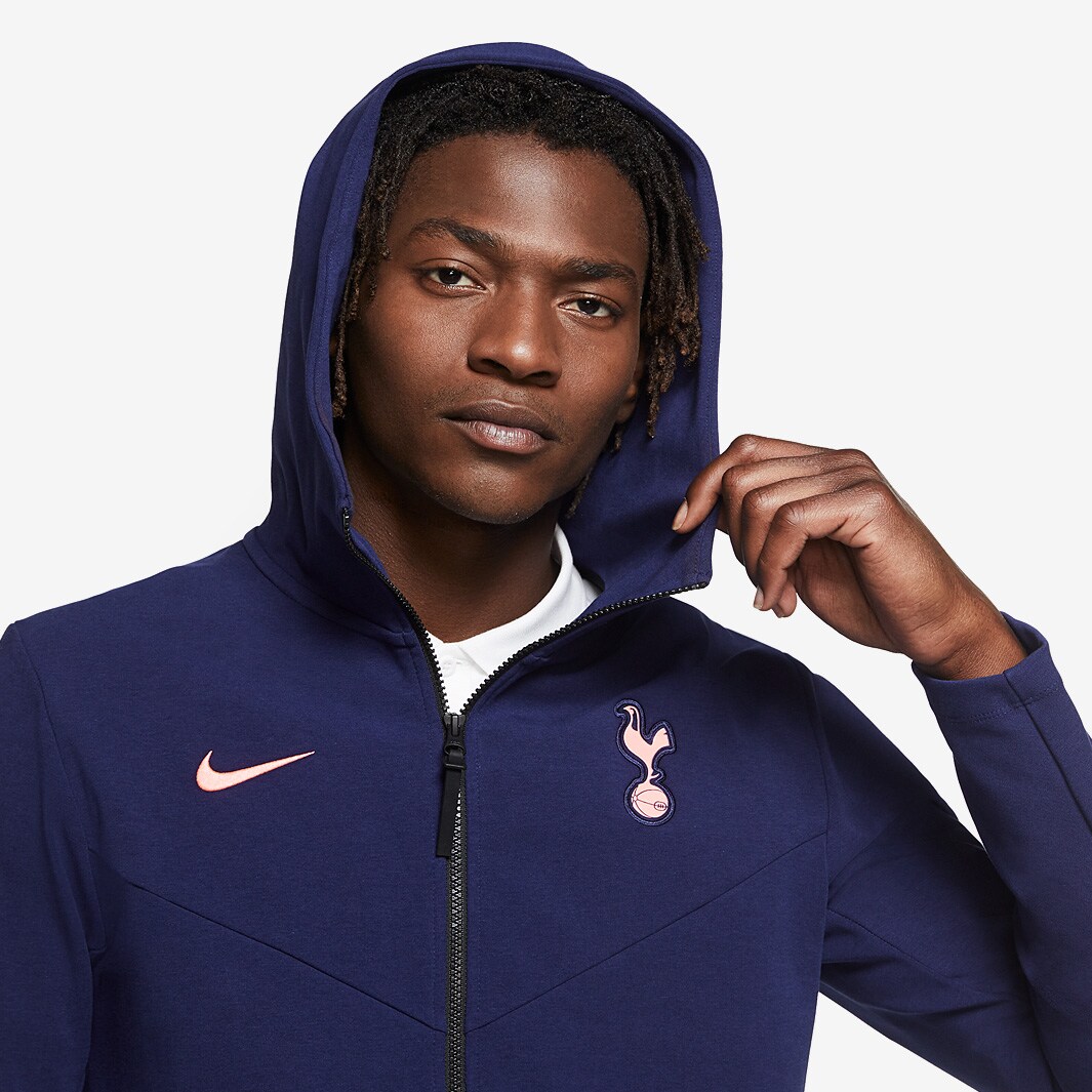 Nike Tottenham Hotspur 20/21 NSW Tech Pack Hoodie FZ - Binary Blue