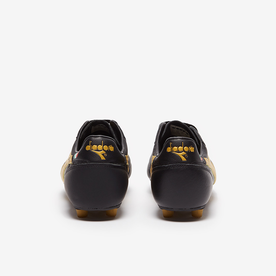 Crampons Diadora Pichi 6 MD JR – Taille 1,5 – Noir/Jaune – Sol Dur – NEUFS