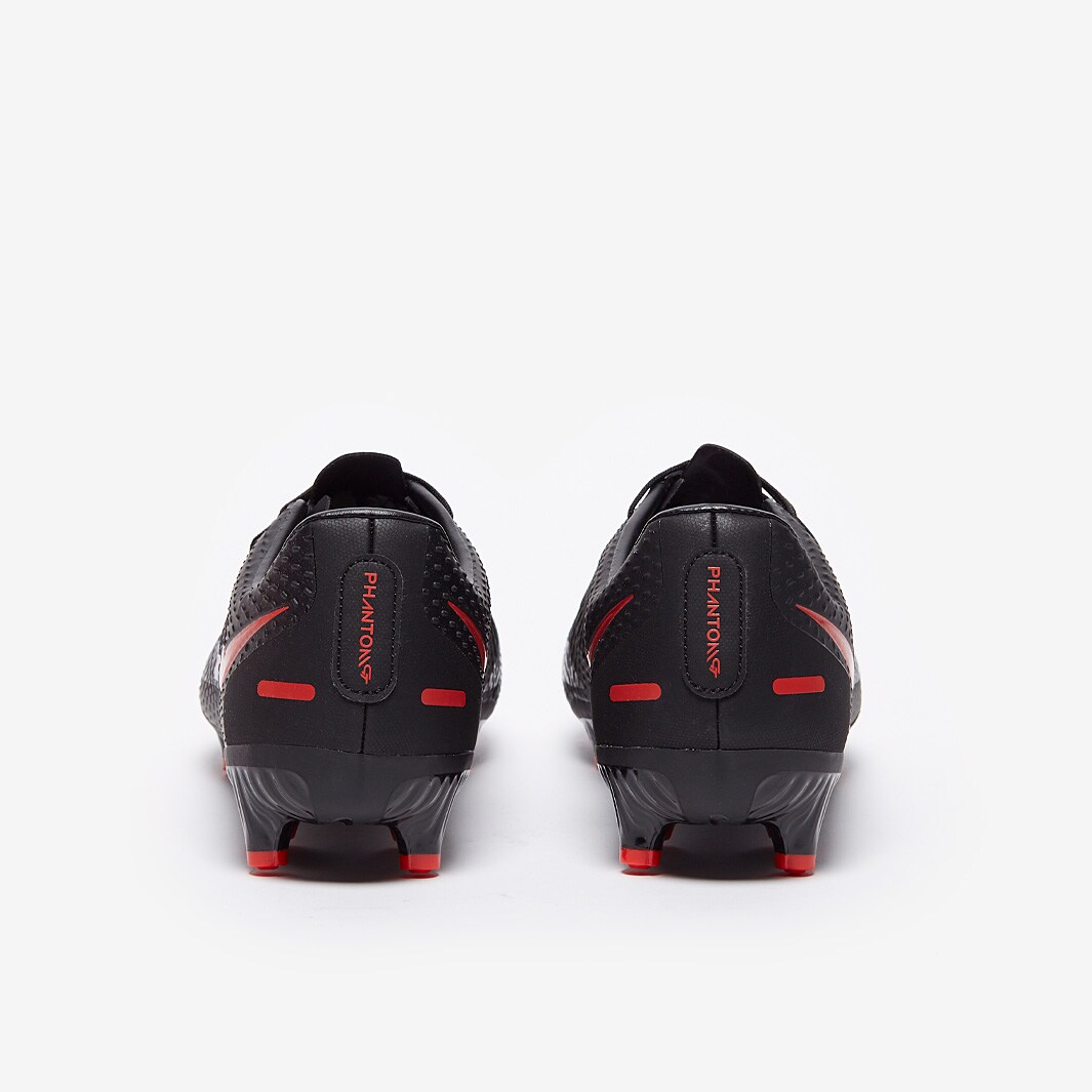 Nike Phantom GT Academy FG/MG - Black/Chile Red/Dark Smoke Grey