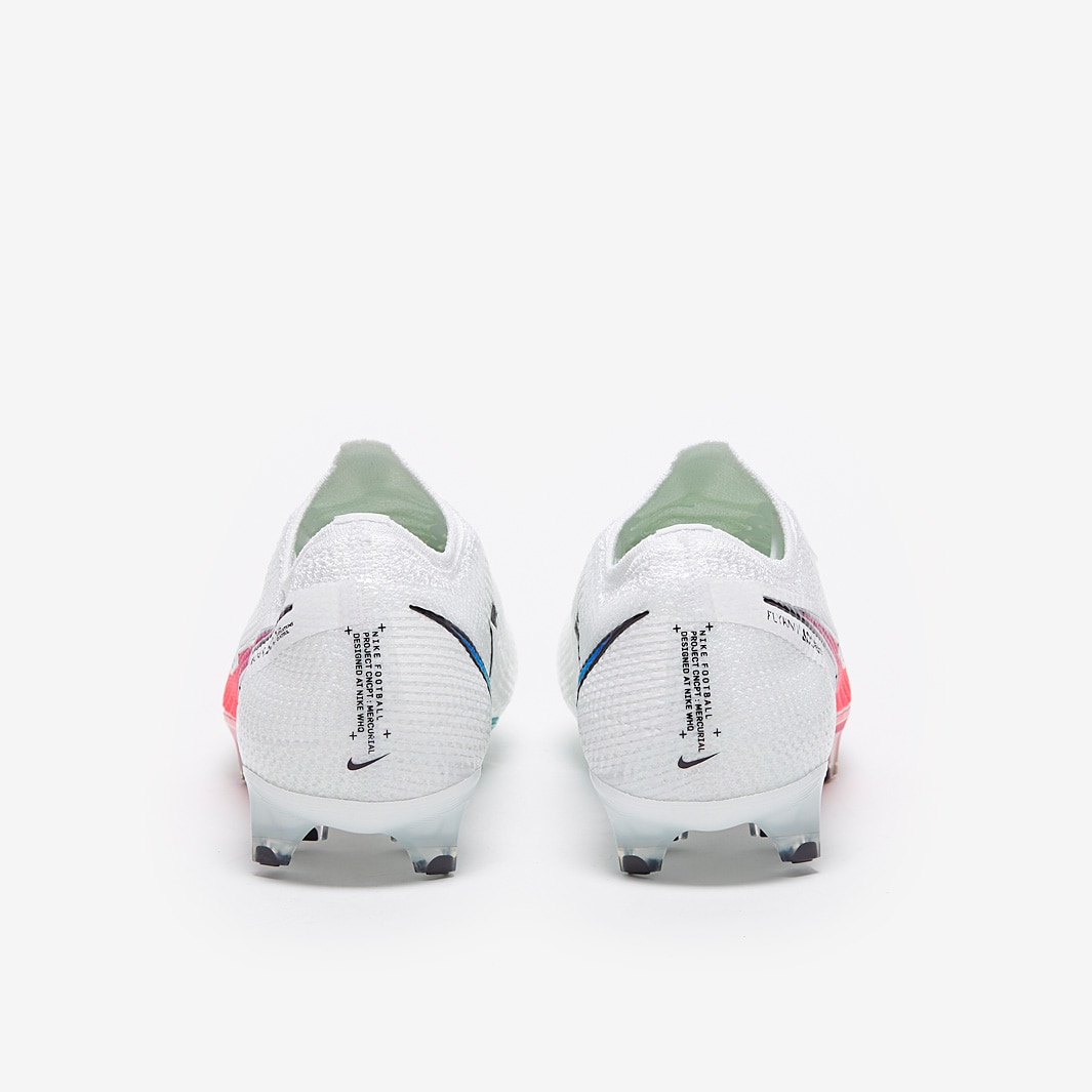 Nike Mercurial Vapor XIII Elite FG - White/Flash Crimson/Hyper Jade - Mens  Boots - Firm Ground