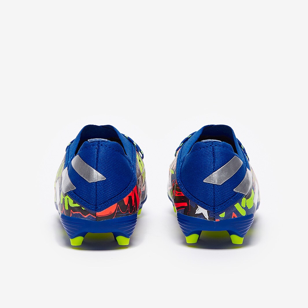 adidas Kids Nemeziz Messi .1 FG Team Royal Blue/Silver Metallic/Solar