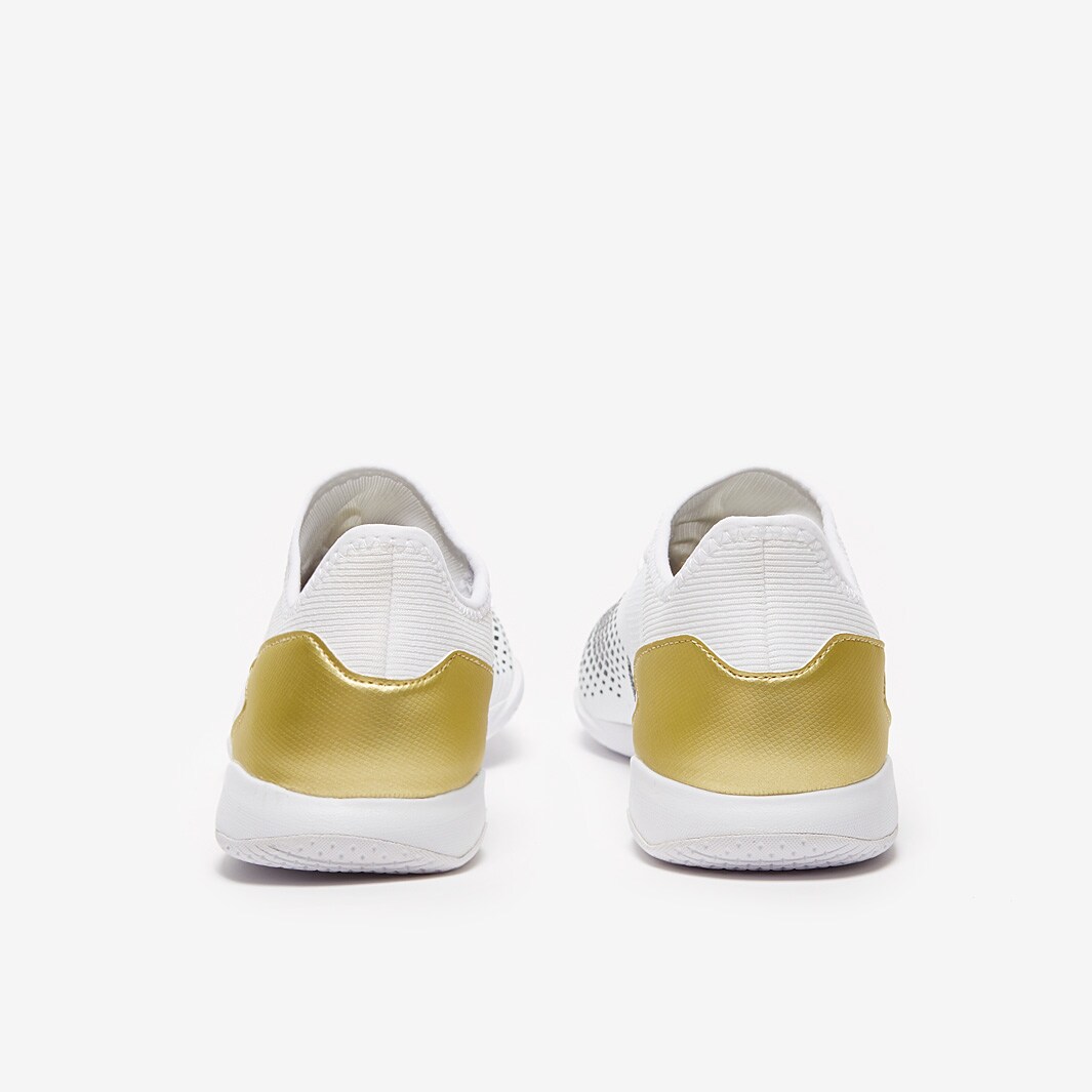 adidas Predator .3 Low IN - White/Gold Metallic/Core Black