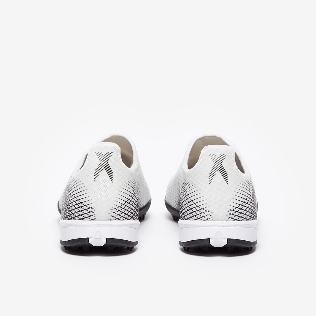 Adidas Kids X Ghosted .3 Laceless TF - White/Core Black/White - Turf ...