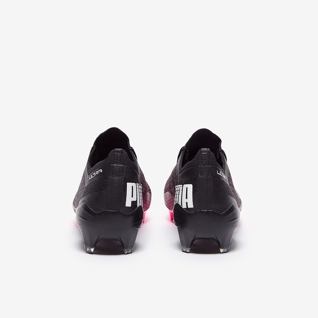 PUMA ULTRA サッカーシューズ ブラック/ピンク Puma Ultra 1.1 FG/AG - Black/Luminous Pink - Firm Ground