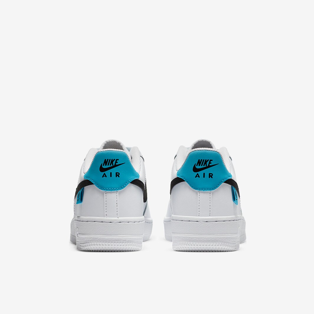 nike air force 1 07 white black blue fury