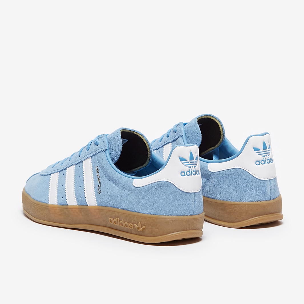 Adidas Originals Broomfield Light Blueftwr Whitegold Met Trainers Mens Shoes 4358