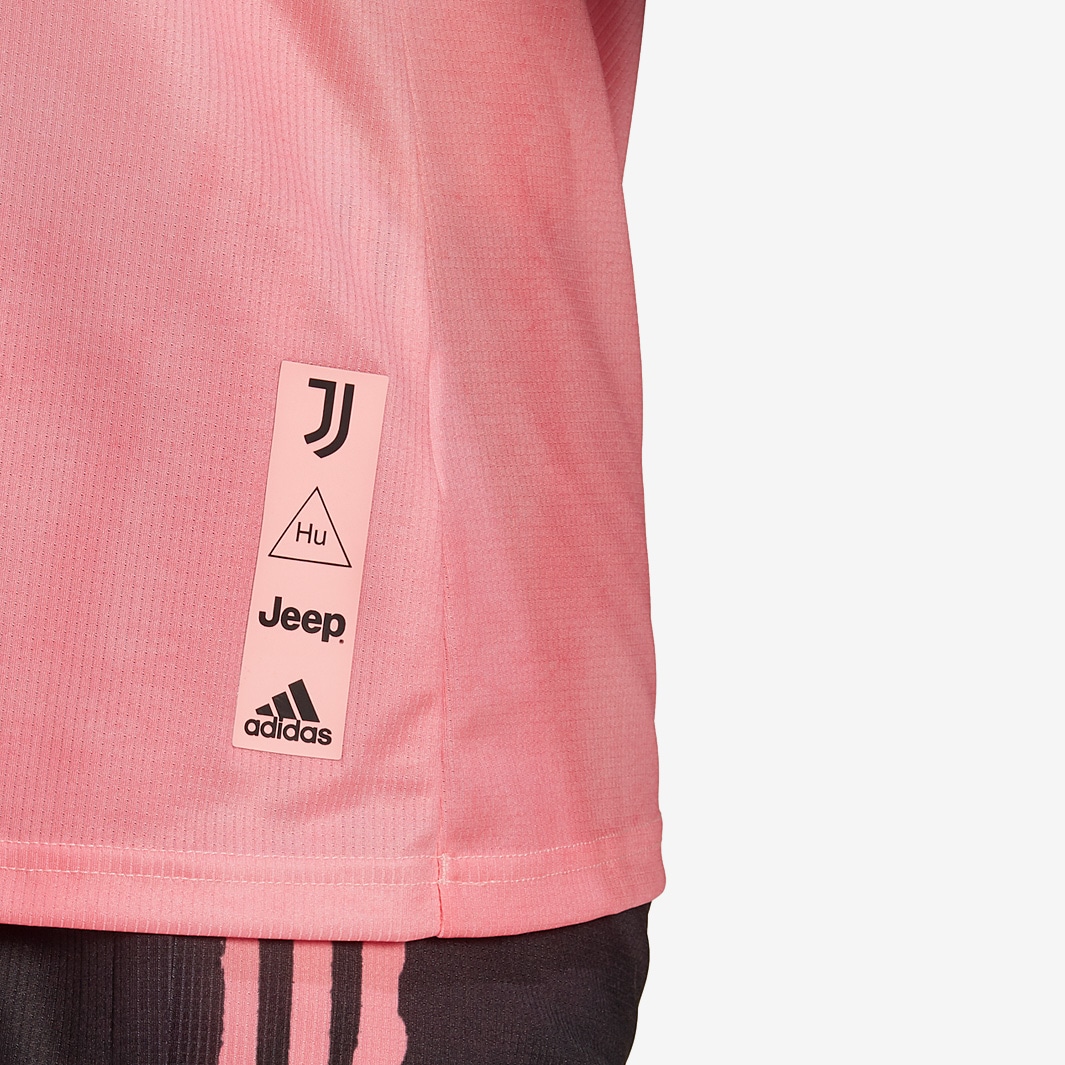 T-shirts adidas Juventus Human Race Jersey Glow Pink/ Black