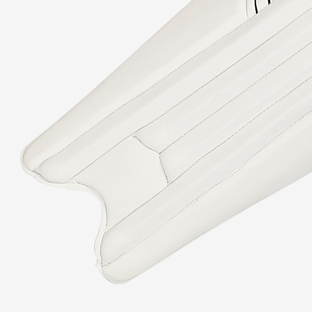 adidas Incurza 1.0 Wicket Keeping Pads White/Acid Yellow Wicket