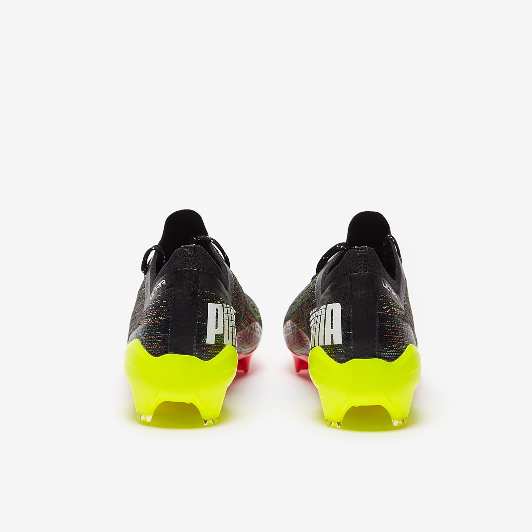 Puma Ultra 1.2 FG/AG - Black/White/Yellow - Firm Ground
